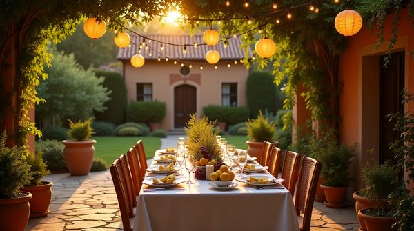 Organisez une soirée estivale thème italien inoubliable